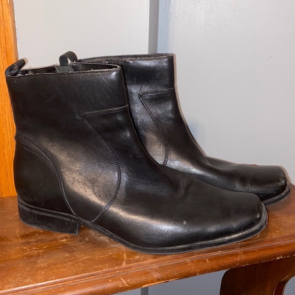 Rockport Shoes Rockport Toloni K7048 Mens Dress Casual Black Side